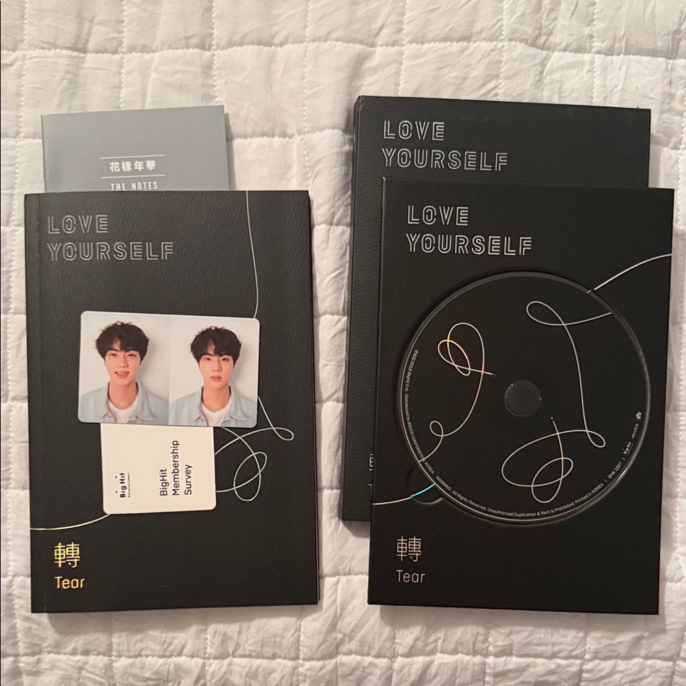 Love Yourself Tear Album with Photocard
